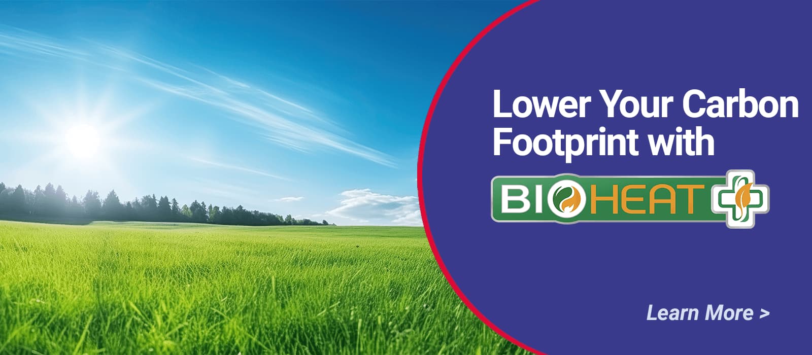 COAN Banner Lower Carbon Footprint With Bioheat